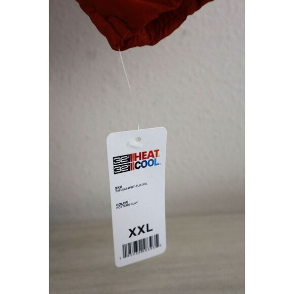 32 Degrees Women Sz 2XL Clay Red Liteweight Poly-Fill Packable Hooded Jacket - Picture 6 of 10